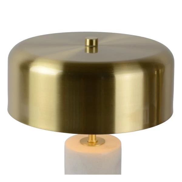 Lucide MIRASOL - Lampe de table - Ø 25 cm - 3xG9 - Blanc - détail 2